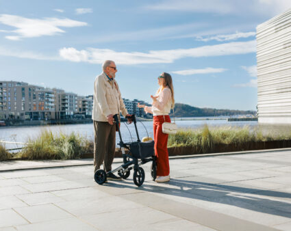 Rollator Topro Troja Olympos ATR SLIM Black Serie - Afbeelding 4