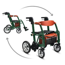 Trive Glide: Rollator/Rolstoel in één