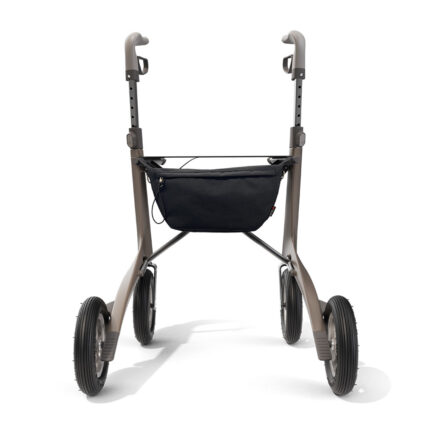 Acre Carbon Overland Rollator met luchtbanden en Pocket Tasje - Afbeelding 10