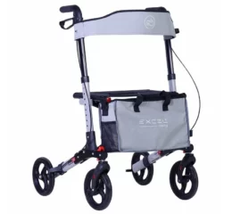 Excel Rollator Triple Motion - Extra compact - Grijs