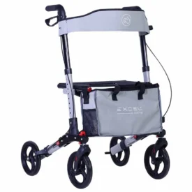 Excel Rollator Triple Motion - Extra compact - Grijs